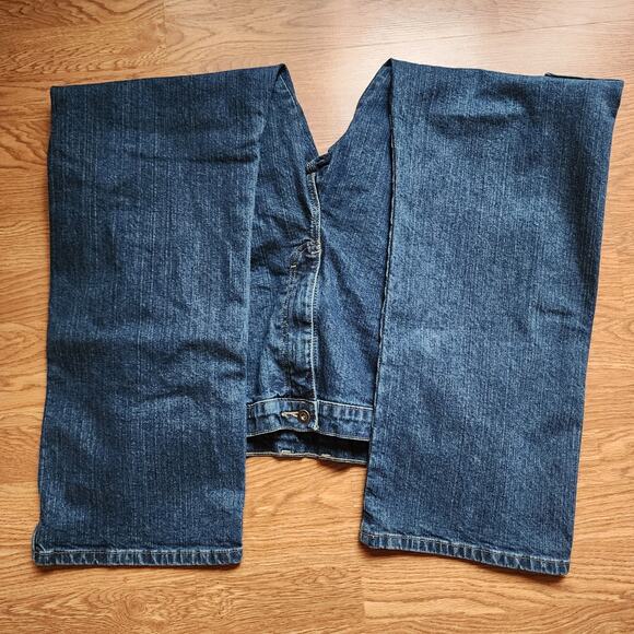 Dickies Carpenter Jeans Mens Size 36x32 Blue Denim Utility Workwear Blue - Picture 8 of 11